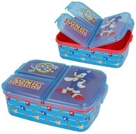 Stor Lunchbox Brotdose 3 getrennte F&auml;cher Sonic the Hedgehog Lunch Vesper Dose
