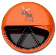 suebidou Lunchbox Snack Disc f&uuml;r Kinder 15 cm verschiedene Farben, (1 Snack Disc),