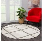 Sanat Hochflor-Teppich Madrid 1, auch in Rund erh&auml;ltlich, rund, H&ouml;he: 30 mm,
