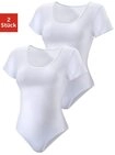 Vivance T-Shirt-Body (2er-Pack) aus elastischer Baumwoll-Qualit&auml;t