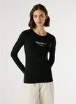 Pepe Jeans Langarmshirt NEW VIRGINA L/S mit Logo-Print