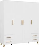 rauch Dreht&uuml;renschrank Kleiderschrank Schrank Garderobe SHINJO Breiten...