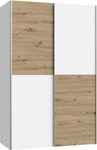 FORTE Kleiderschrank (B/H/T ca. 120x190,5x61,2 cm)