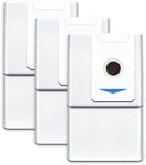 ECOVACS Staubsaugerbeutel DDB030031, passend f&uuml;r ECOVACS, 3 St., antibakteriell