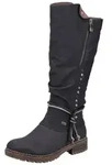 Rieker Rieker Damen Schaftstiefel - Z4759-01 in schwarz Stiefel