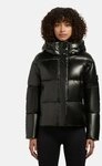 khujo Steppjacke Devina Shiny-YM Gl&auml;nzende kurze Winterjacke f&uuml;r Damen