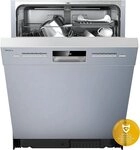 Midea Standgeschirrsp&uuml;ler SU 5.35X14CS, 14 Ma&szlig;gedecke silberfarben