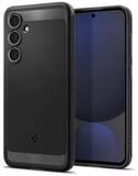 Spigen Handyh&uuml;lle Rugged Armor Schwarz Kompatibel mit Samsung Galaxy S24 FE 6,7,