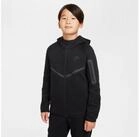 Nike Sportswear Kapuzenfleecejacke B NSW TCH FLC FZ - PD mit Kapuze, mit