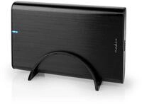 Nedis Festplatten-Geh&auml;use Festplattengeh&auml;use 3,5" Zoll f&uuml;r SATA HDD/SSD extern