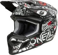O&rsquo;NEAL Motocrosshelm 3SRS Attack Motocross Helm, Notfallsystem-Polsterung...