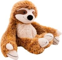 Nici Kuscheltier Faultier Slobby, 25 cm, mit Klettverschluss an den H&auml;nden