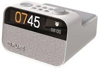 Pure Moment Charge Cotton - Radiowecker - wei&szlig; Radio (Digitalradio (DAB), FM-Tuner)