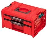 QBRICK System Werkzeugkoffer Qbrick System PRO Drawer 2 Toolbox 2.0 Expert RED...