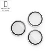 Hama Kameraschutzglas Kameraschutz f&uuml;r iPhone 16 Pro/Pro Max (Panzerglas 9H, 3