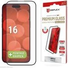 Displex Displayschutzglas Premium Glass Full Cover f&uuml;r Apple iPhone 16, 1 St&uuml;ck,