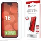 Displex Displayschutzglas Real Glass Screen Protection f&uuml;r Apple iPhone 15, Apple