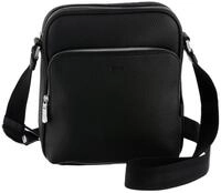 BOSS Umh&auml;ngetasche Zip Bag, aus echtem Rindsleder