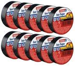 tesa Isolierband 10 x tesa&reg; Isolierband 10 m : 15 mm - schwarz (Packung, 10-St., 10