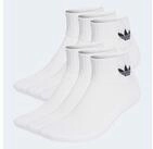 adidas Originals Sportsocken 1/4 SOCKS 6P (6-Paar) f&uuml;r Laufen, 6er-Pack, mit
