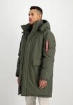 Parka ALPHA INDUSTRIES "Puffer Parka", Herren, Gr. S, gr&uuml;n (schwarz olive),