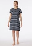 Schiesser Nachthemd Casual Essentials mit garngef&auml;rbten Streifen und...