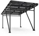 VESKA Solarmodul Solar Carport Glas/Glas PV Garage, 5250,00 W, Monokristallin,