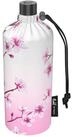 Emil Trinkflasche Kirschbl&uuml;ten Glasflasche, Flasche aus Glas, BPA-Frei,