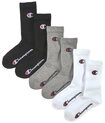 Champion Sportsocken (Packung, 6-Paar) f&uuml;r Kinder, sportlicher Stil, aus Baumwolle,