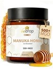 bedrop Honig Manuka Honig I XXL Glas mit MGO +500 aus Neuseeland, 1 x 140 g,