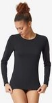 Skiny Unterhemd Damen Shirt langarm Cotton Essentials (St&uuml;ck, 1-St) -