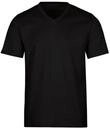 T-Shirt TRIGEMA "TRIGEMA V-Shirt DELUXE Baumwolle", Damen, Gr. 4XL, schwarz, Single