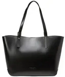 Marc O'Polo Shopper Shopper, aus echtem Kalbsleder schwarz