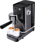 WMF Espressomaschine Lumero Stone Grey, kompakt, dezente LED-Beleuchtung, 15 bar, WMF Espressomaschine Lumero Stone Grey, kompakt, dezente LED-Beleuchtung, 15 bar,