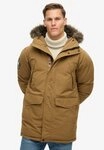 Superdry Parka EVEREST FAUX FUR PARKA JACKET Kunstfaser, loose fit