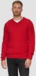s.Oliver Longpullover Strickpullover Strickpullover mit Logo-Stickerei