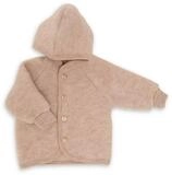 Engel Naturkleidung Walkjacke (1-St) Baby Fleece Jacke mit Kapuze aus Bio...