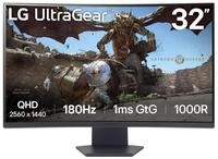 LG 32GS60QC-B LED-Monitor (2560 x 1440, 1 ms Reaktionszeit, 180 Hz, VA Panel)