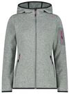 CMP Fleecejacke CMP Damen Jacke Knitted Melange Hoody 3H19826