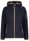 CMP Fleecejacke CMP Damen Jacke Knitted Melange Hoody 3H19826