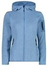 CMP Fleecejacke CMP Damen Jacke Knitted Melange Hoody 3H19826