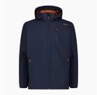 CMP Softshelljacke CMP Herren Softshell Jacke Zip Hood 3A40537N