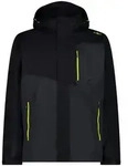 CMP Outdoorjacke CMP Herren Jacke Man Jacket Zip Hood 31Z1587D schwarz 46