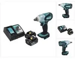Makita Akku-Schlagschrauber DTW 251 RG 18 V 230 Nm 1/2" + 2x Akku 6,0 Ah +...