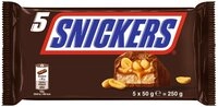 Mars S&uuml;&szlig;igkeit Snickers 250g Schokoriegel, Snickers, Schokoriegel, Schokolade,