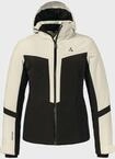 Outdoorjacke SCH&Ouml;FFEL "Ski Jacket Kanzelwand L", Damen, Gr. 38, beige (9040, natur),