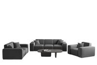 Fun M&ouml;bel Polstergarnitur Sofaset Designersofa CELES Premium 3-2-1 in Stoff, (inkl.