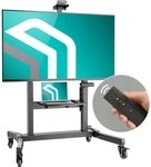 ONKRON TV-St&auml;nder ONKRON 50-100 Zoll, bis 120 kg, TS1991E-B, (bis 100,00 Zoll, TV
