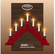 Weigla LED Lichterbogen Schwede, Made in Germany (1-tlg), 7-flammig