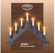 Weigla LED Lichterbogen Schwede, Made in Germany (1-tlg), 7-flammig